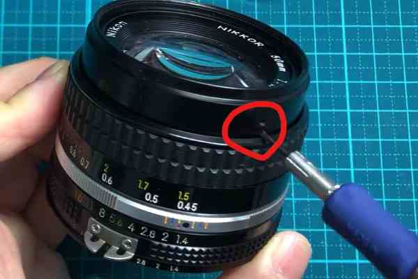ニコン Nikon NIKKOR 50mm F1.4 Ai-s 前玉・後玉の分解方法 | リペア 