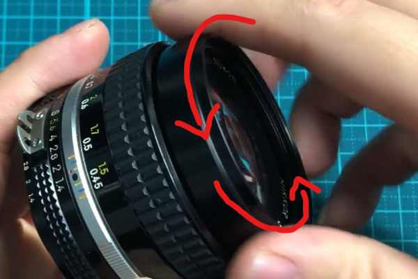 ニコン Nikon NIKKOR 50mm F1.4 Ai-s 前玉・後玉の分解方法 | リペア 