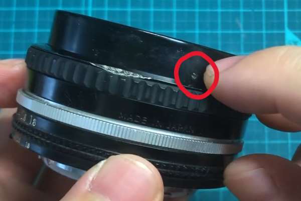 ニコン Nikon NIKKOR 50mm F1.8 Ai-s パンケーキレンズ 前玉・後玉の 